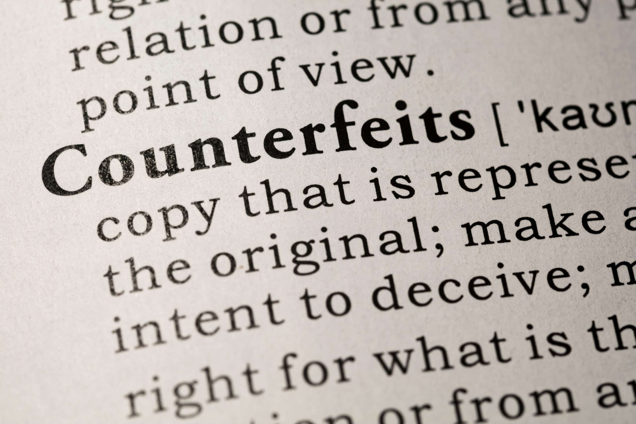 Counterfeits